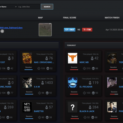 HLTV Demo Page